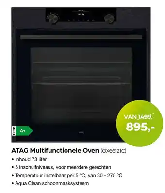 EP Beerepoot Atag multifunctionele oven (ox66121c) aanbieding