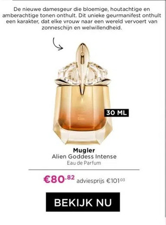 ICI Paris XL Mugler aanbieding