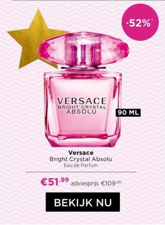 ICI Paris XL Versace aanbieding