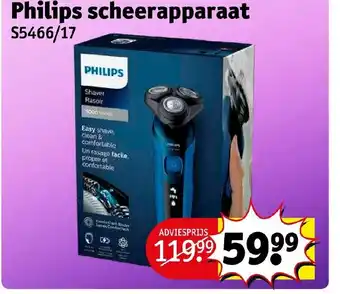 Kruidvat Philips scheerapparaat S5466/17 aanbieding