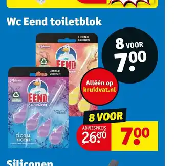 Kruidvat Wc Eend toiletblok aanbieding