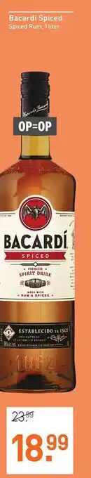 Gall & Gall Bacardi spiced rum aanbieding