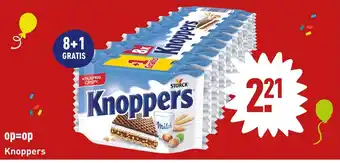 ALDI Knoppers 8+1 gratis aanbieding