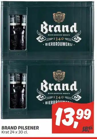 Dekamarkt Brand pilsener 24 x 30cl aanbieding