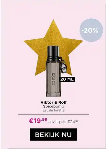 ICI Paris XL Viktor & rolf spicebomb eau de toilette aanbieding