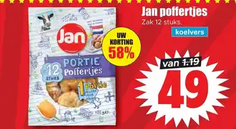 Dirk Jan Poffertjes 12 stuks aanbieding