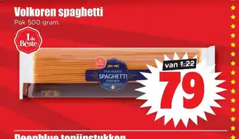 Dirk Volkoren spaghetti 500 gram aanbieding