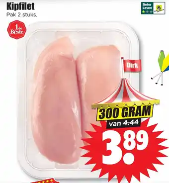 Dirk Kipfilet 300 gram aanbieding