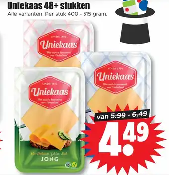 Dirk Uniekaas 48+ stukken aanbieding