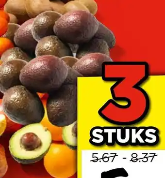 Vomar Voordeelmarkt Eetrijpe Avocado's schaal 2 stuks aanbieding