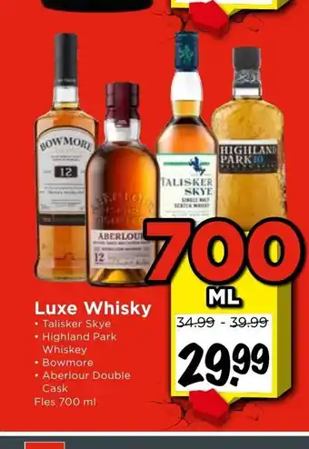 Vomar Voordeelmarkt Luxe Whisky 700 ml aanbieding