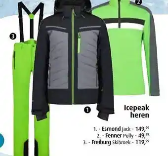 De Wit Schijndel Icepeak heren : esmond jack, fenner pully of freiburg skibroek aanbieding