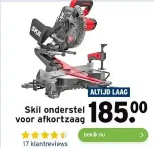 GAMMA Skil onderstel voor afkortzaag aanbieding