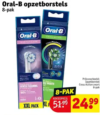 Kruidvat Oral-b opzetborstels aanbieding