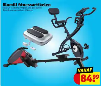 Kruidvat Blumill fitnessartikelen aanbieding