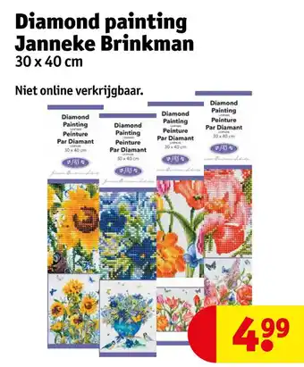 Kruidvat Diamond painting janneke brinkman aanbieding