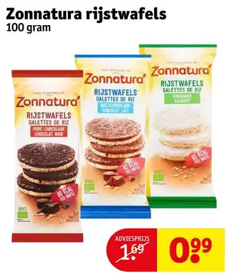 Kruidvat Zonnatura rijstwafels aanbieding