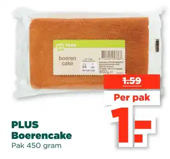 PLUS Plus boerencake aanbieding