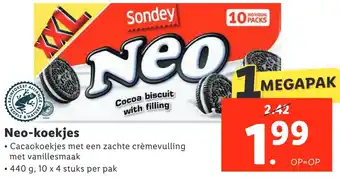 Lidl Neo-koekjes aanbieding