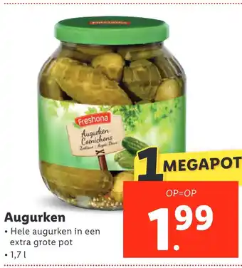 Lidl Augurken aanbieding