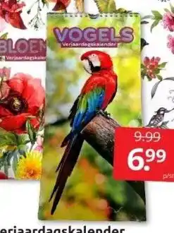 Boekenvoordeel Verjaardagskalender aanbieding