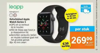 Albert Heijn Refurbished apple watch series 5 aanbieding