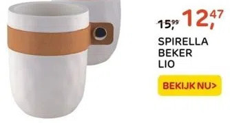 Praxis Spirella beker aanbieding