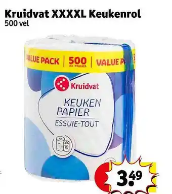 Kruidvat Kruidvat xxxl keukenrol aanbieding