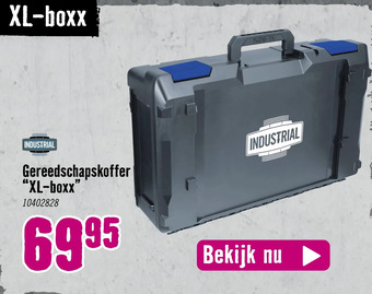 Hornbach Industrial gereedschapskoffer "xl-boxx" aanbieding