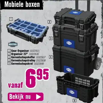 Hornbach Industrial mobiele boxen aanbieding