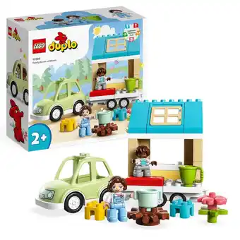 Intertoys Lego duplo stad familiehuis op wielen 10986 aanbieding