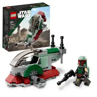 Intertoys Lego star wars boba fetts starship microfighter 75344 aanbieding