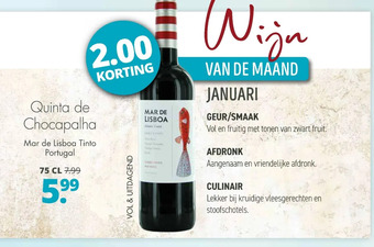 Mitra Quinta de chocapalha mar de lisboa tinto portugal aanbieding