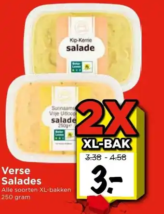 Vomar Voordeelmarkt Verse salades 250g aanbieding