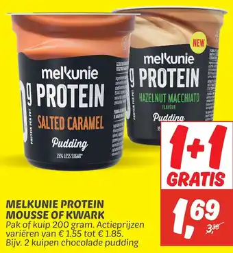 Dekamarkt Melkunie protein mousse of kwark aanbieding