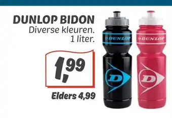 Dekamarkt Dunlop bidon aanbieding