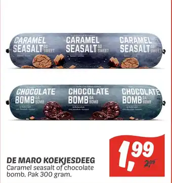 Dekamarkt De maro koekjesdeeg aanbieding