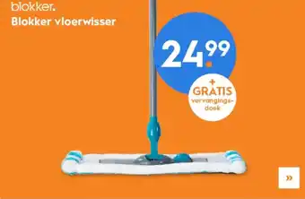 Blokker Blokker vloerwisser aanbieding