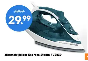 Blokker Stoomstrijkijzer express steam FV2839 aanbieding