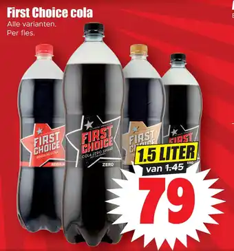 Dirk First choice cola aanbieding