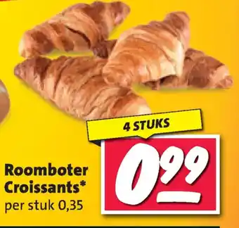 Nettorama Roomboter croissant 4 stuks aanbieding