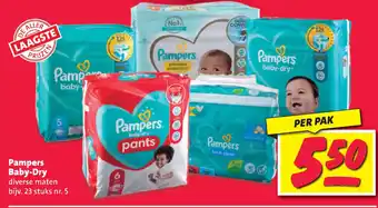 Nettorama Pampers baby-dry aanbieding