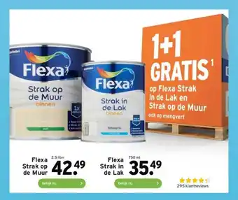 GAMMA Flexa strak op de muur of flexa strak in de lak aanbieding