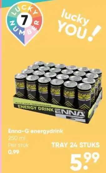 Big Bazar Enna-G energydrink aanbieding