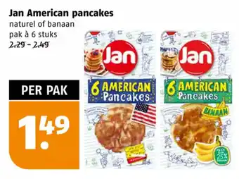 Poiesz Jan american pancakes 6 stuks aanbieding