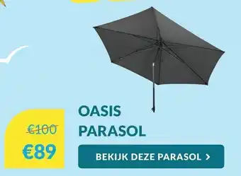 Van der Garde tuinmeubelen Parasol Oasis aanbieding