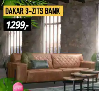 Haco Bank 3-zits Dakar aanbieding