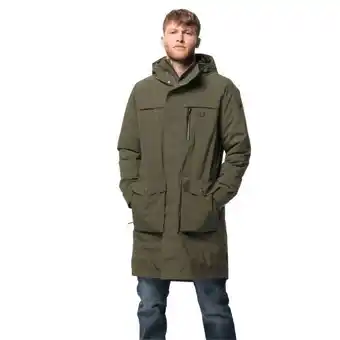 Jack Wolfskin Jack wolfskin cold bay parka men waterdichte winterjas heren xxl groen bonsai green aanbieding