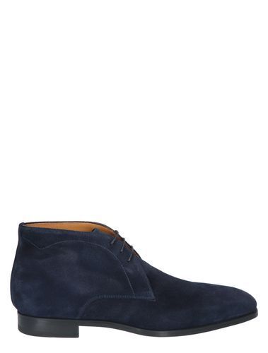 Magnanni 17589 blue suede g-wijdte boots aanbieding bij Nolten Schoenen