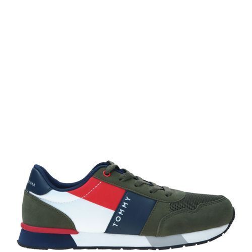 Tommy hilfiger lebron sneaker, sneakers, jongen, maat 37, groen aanbieding  bij Schoenmaatjes